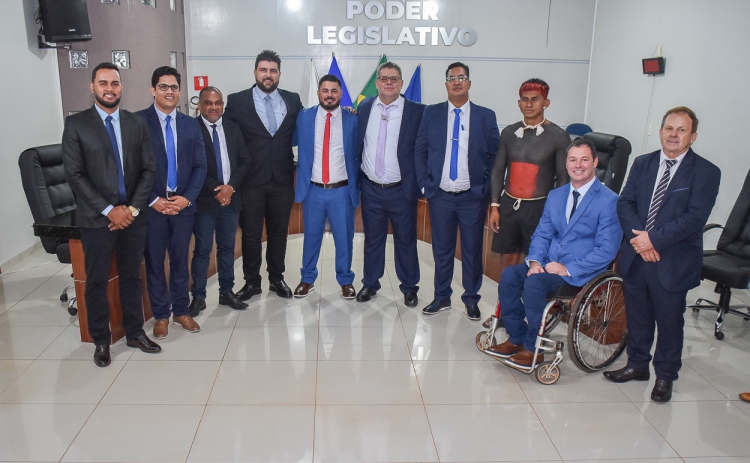 Posse do legislativo de Santo Antônio do Leste para o mandato de 2025/2028